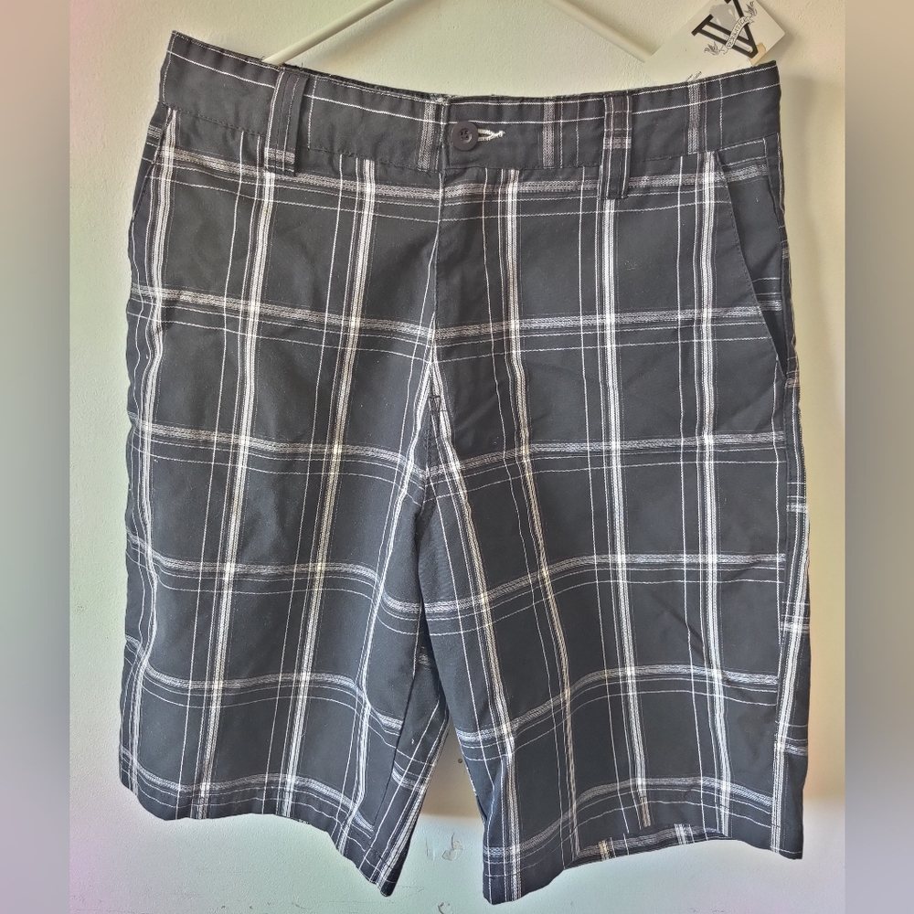 Plaid shorts
